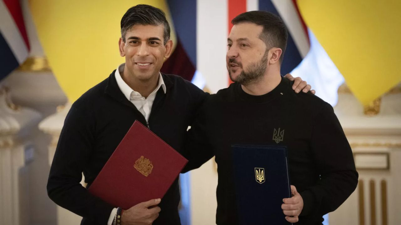Usthadian Academy / Security Agreement Signed Between Ukraine And Britain In Kyiv | 15 jan 2024 Usthadian Academy / Security Agreement Signed Between Ukraine And Britain In Kyiv